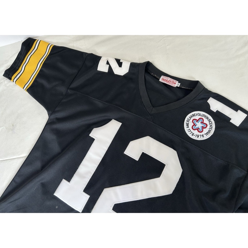 Terry Bradshaw #12 Mitchell & Ness Authentics Pittsburgh Steelers Jersey